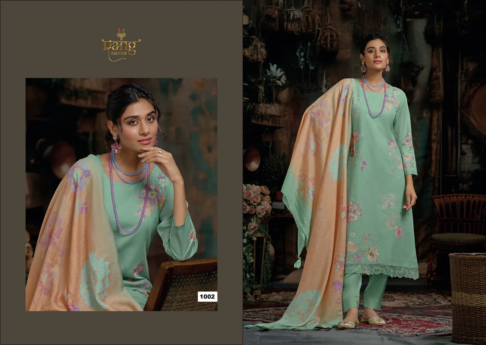 Clara By Rang Viscose Printed Designer Salwar Kameez Suppliers In India